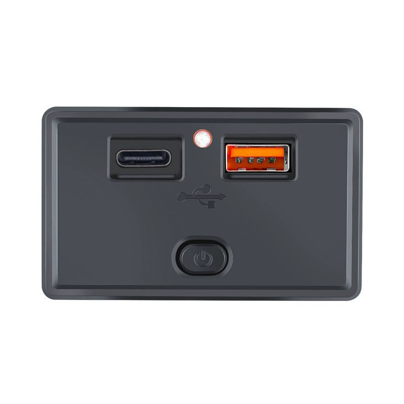 Трансграничное Новое переоборудованное автомобильное зарядное устройство для яхты RV, двойное зарядное устройство USBQCPDUSB для мобильного телефона, настенное зарядное устройство для дивана