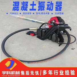 背负式汽油振动器工地施工用混凝土振捣器4米6米框架式小型振动器