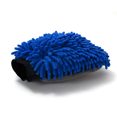 Car cleaning tools Thickened Car Cleaning Waterproof Car - coral-fleece-blue-lining-waterproof