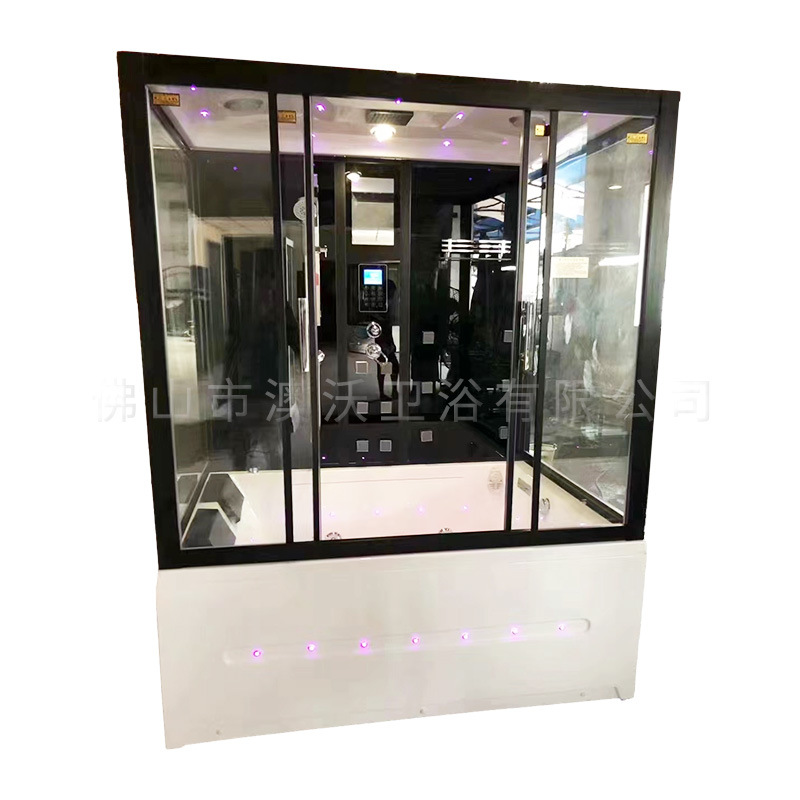 Baño de vapor sala de vapor hogar sala de sauna comercial baño de vapor de acrílico de doble uso toda la ducha sauna sudor vapor