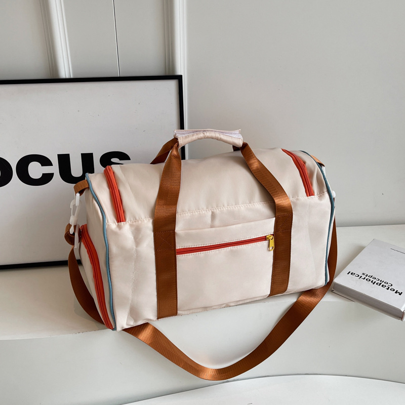 ホットセールドーパミンかわいいトラベルバッグコントラストカラーボーディングバッグ荷物バッグ短距離妊娠検査マタニティバッグスポーツフィットネスバッグ|undefined
