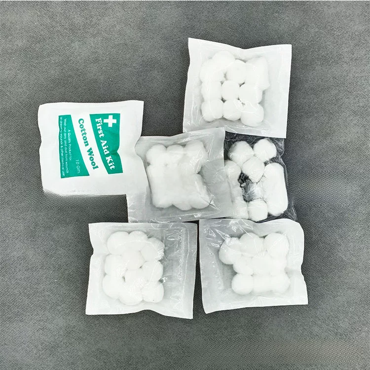 Granules, cotton balls, cotton absorbent cotton, small bag, pack, 2 gram