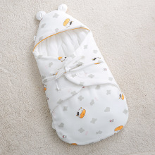新生儿防惊跳襁褓巾春秋保暖包被A类纯棉睡袋防蹬被初生儿抱被