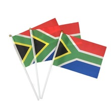 【跨境专供】南非小国旗竞选旗14*21手摇旗小旗帜定做大选小旗