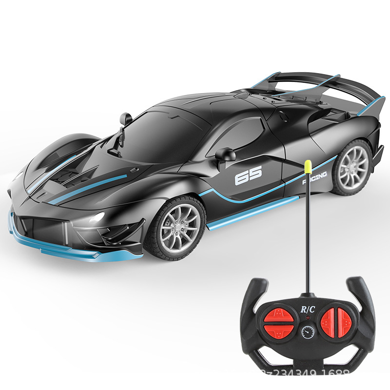 Transfronterizos juguetes de coche de control remoto para niños cuatro ruedas motrices coche de juguete eléctrico modelo de coche de carreras