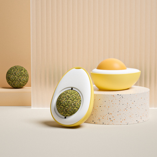 Catnip Balls Licking Fun Flavored Boiled Eggs Cat Grass Cat Snacks Self-Happy Cat Toys Pet Supplies Wholesale