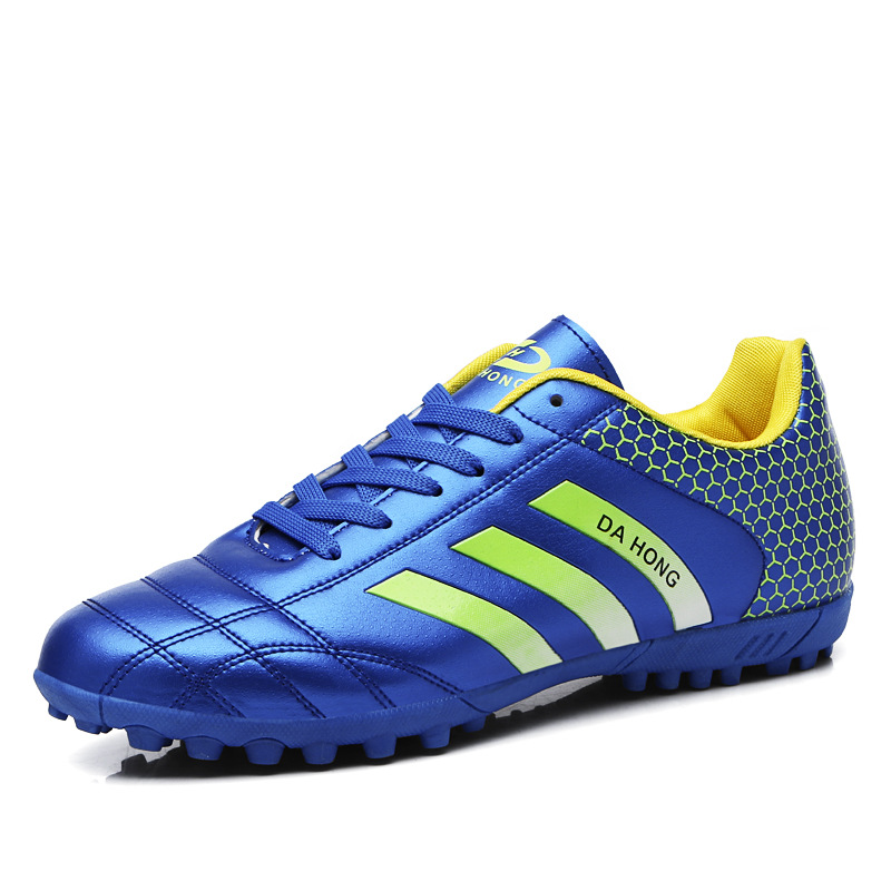 En stock zapatos de fútbol uñas largas para hombres y mujeres de bajo-top antideslizante más tamaño zapatillas deportivas transpirables zapatos de entrenamiento para adultos de moda que absorben los golpes