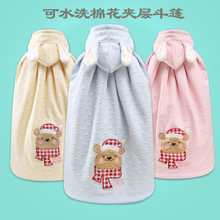 Baby's Cape Washed Cotton Autumn and Winter Warm Thickened Baby's Boys' and Boys Cape Cotton Children's Cape