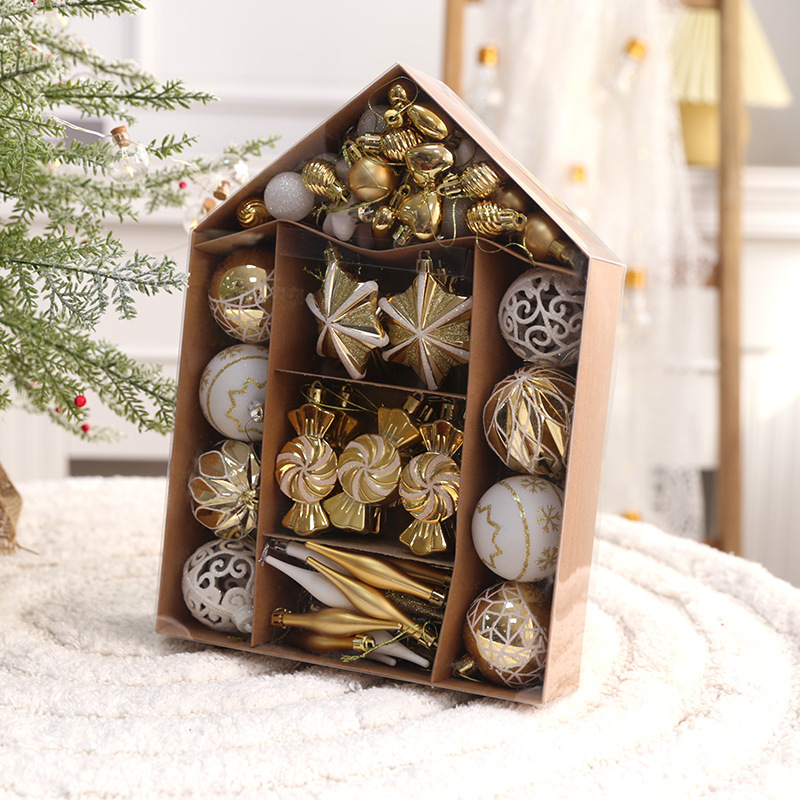 聖誕裝飾品聖誕裝飾球聖誕樹小掛件吊球創意擺件diy配件ins風掛飾