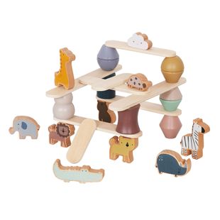 Early Education Educational Cross-Border Children's Animal Building Blocks Stacking High Set Toys