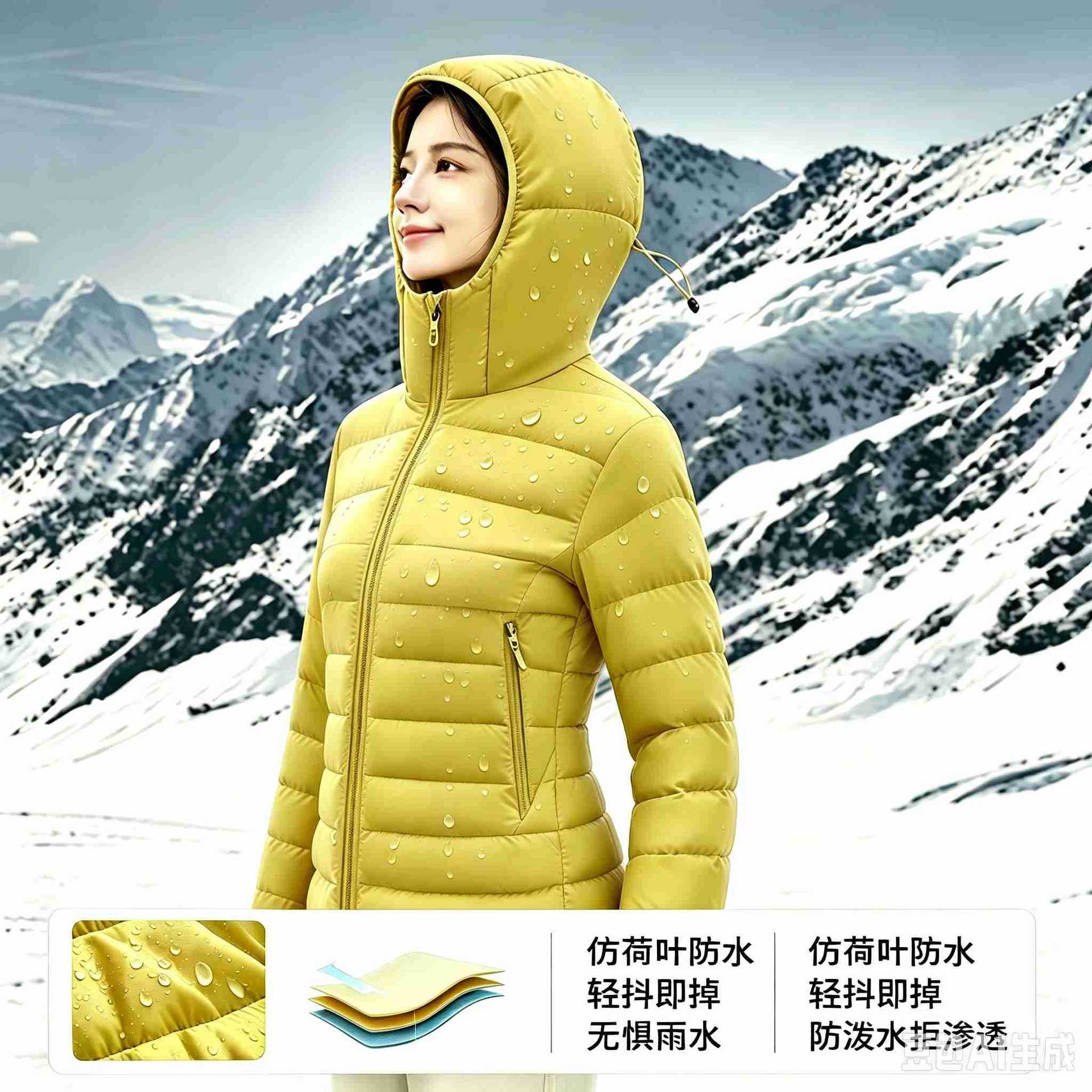 Autumn and winter warm sports running lightweight cotton jacket for women, loose and versatile casual windproof outdoor lightweight jacket for men