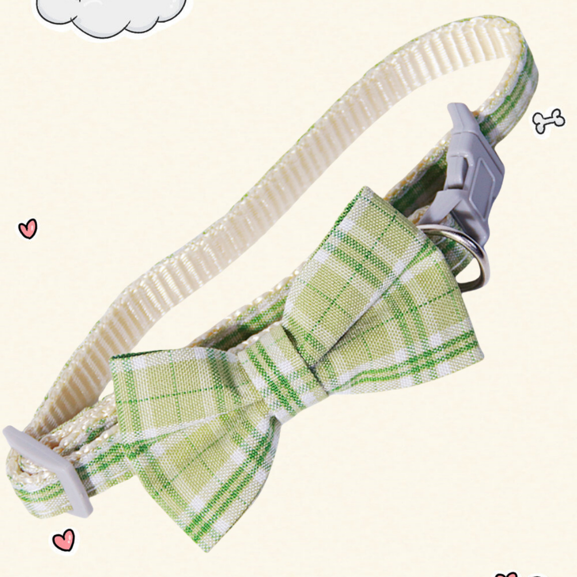Collar de gato accesorios para mascotas fabricantes al por mayor lindos arcos gatos perros collar ajustable para mascotas