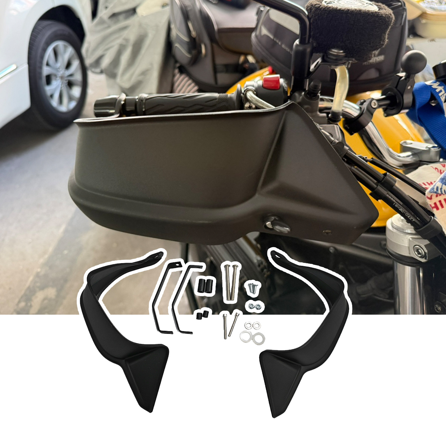 Suitable for BMW G310GS G310R modified hand guards, handlebar wind deflectors, and anti-fall hand shields