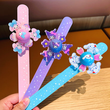 手镯发光手环带灯卡通手带的装饰发光啪啪圈儿童礼品精美玩具旋转