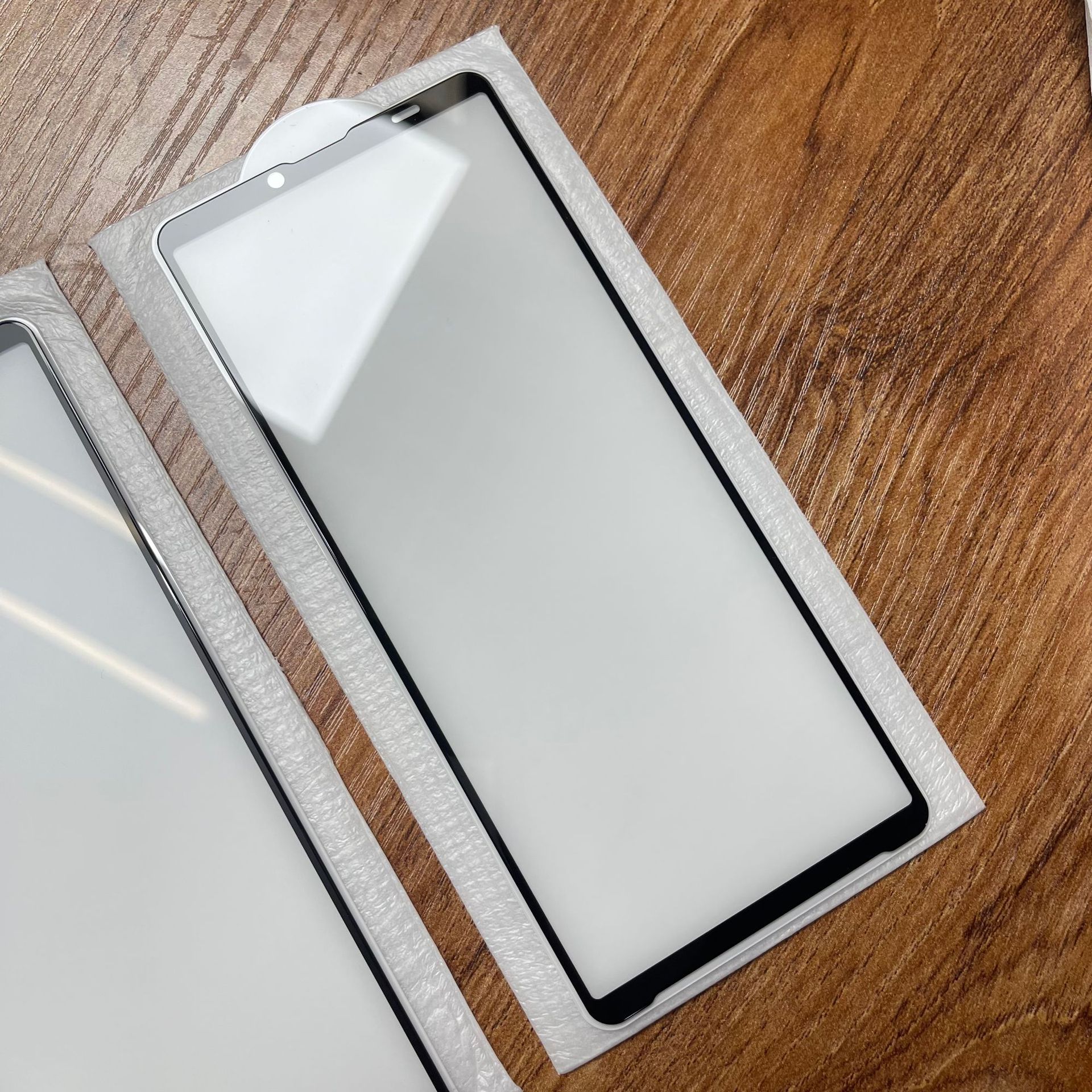 Aplicable a Sony Xperia10 - VI pantalla de película de tela de alta definición impresión de serigrafía película frontal de vidrio temperado