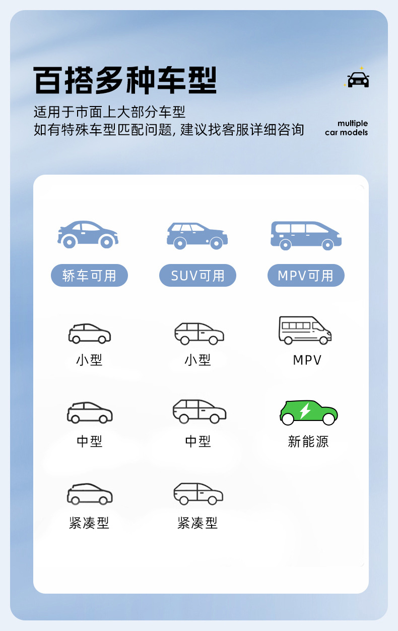 Aichewu Latex Car Travel Bed Multifunctional Bed Car Rear In-Car Sleeping Handy Gadget Seat Folding Mattress
