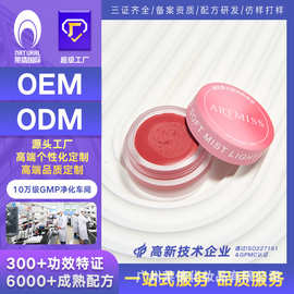 莱倩工厂 唇部唇颊两用泥雾感唇釉加工OEM/ODM贴牌彩妆工厂加工