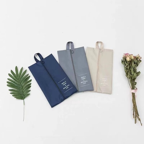 New Twill Travel Shoe Storage Bag, Foldable Waterproof Shoe Bag, Large Capacity Portable Shoe Bag