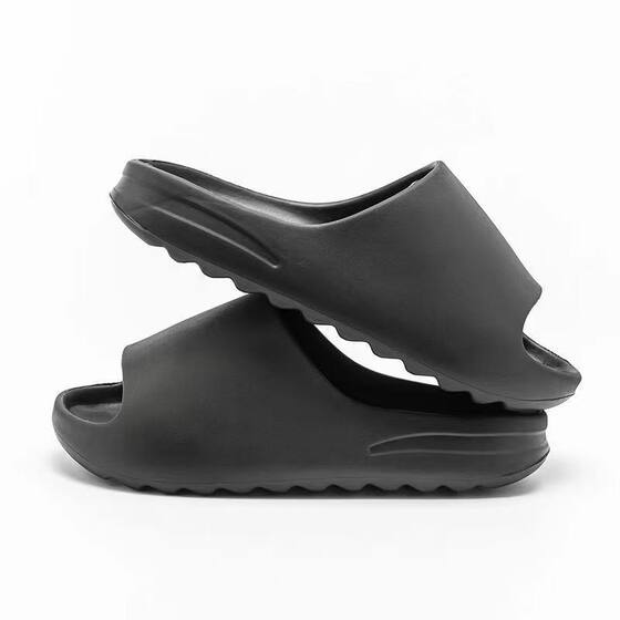 2024 Cross-border New Yeezy Slippers Eva Slippers Deodorant Shit-stepping Couple Slippers Wear Washboard at Home