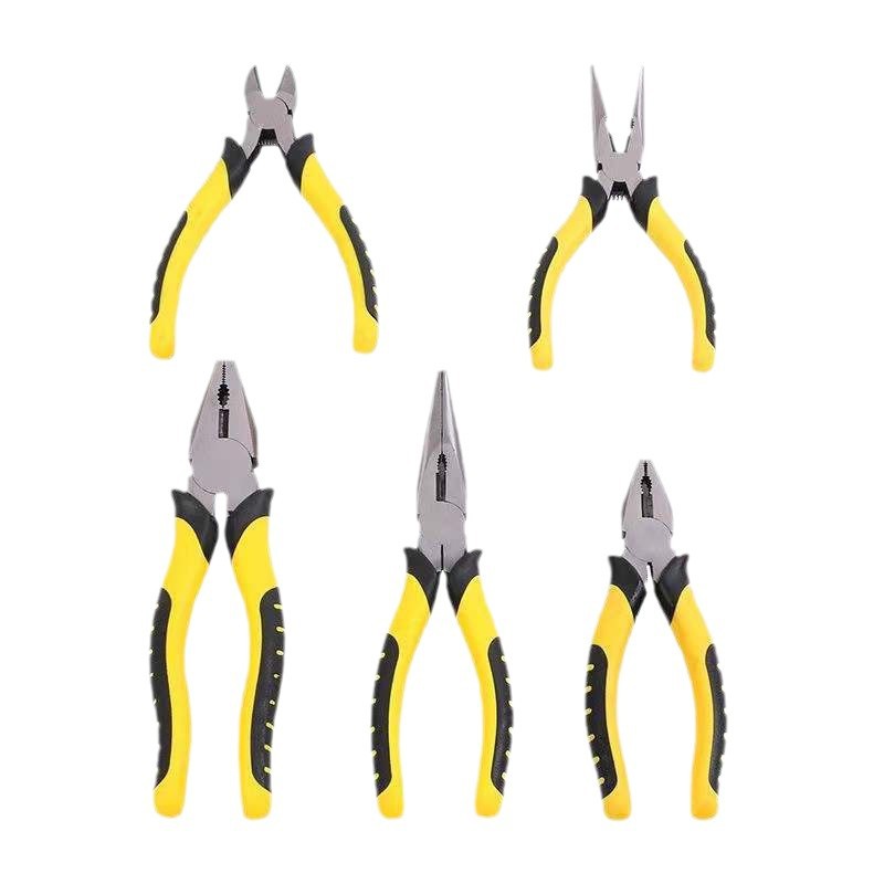 Los fabricantes suministran alicates de mango de masaje alicates diagonales alicates de alambre Alicates de abrazadera Tigre alicates herramientas de hardware