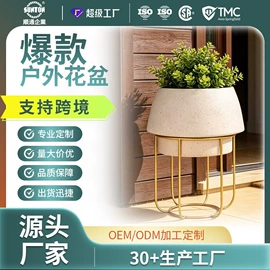 树脂工艺品;花盆容器;流水摆件