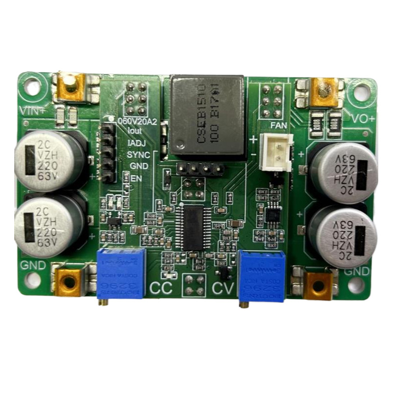 DC自动升降压电源 可调恒流恒压电池充电18A 12 24 36 48V转5-48V