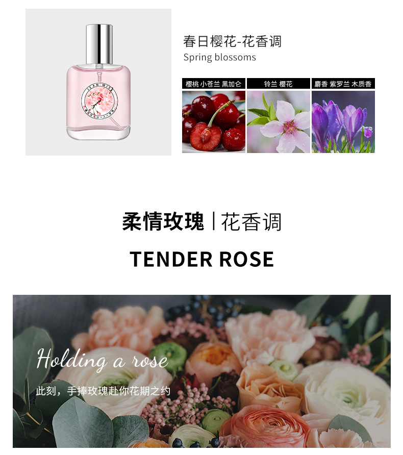Gardenia Floral Water for ladies, rose and Osmanthus White tea, long-lasting fragrance for 72 hours, Fresh and light Fragrance spray for students undefined