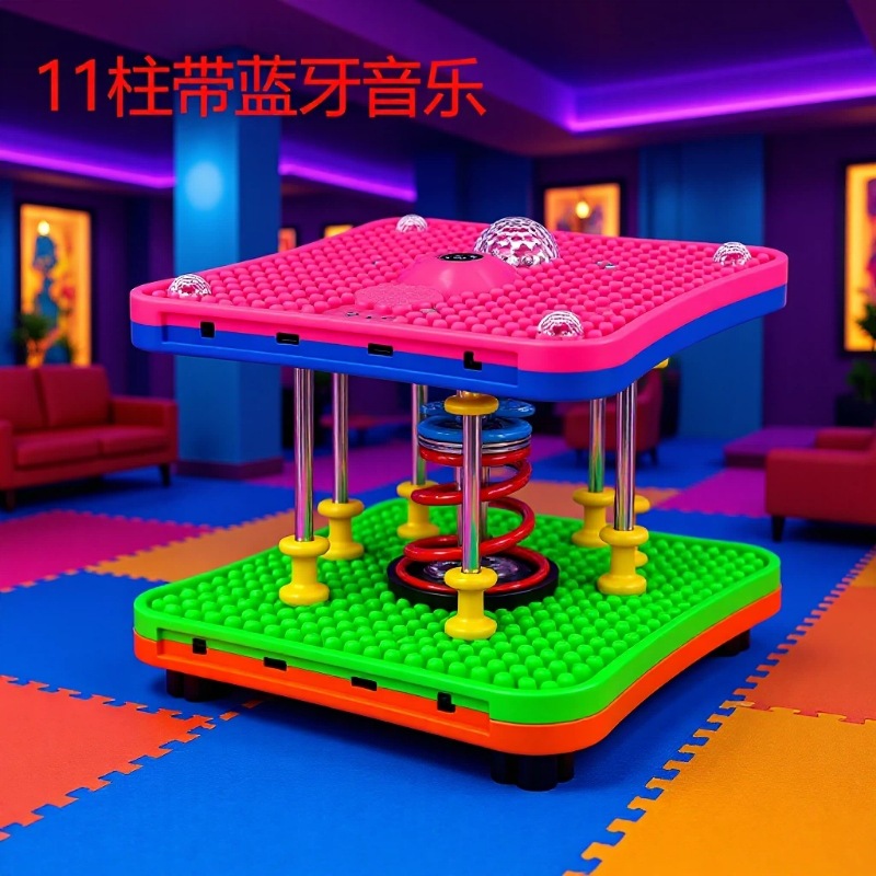 Waist Twisting Machine, Fat-Burning Machine, Lazy Exercise Machine, Home Fitness Equipment, Music Rhythm Machine, Slimming Belly and Waist Twisting Disc