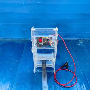 Plexiglass Transparent Self-operating Adjustable Speed Roller Machine Small Electroplated Acid-plated Washing Roller Plated Cage