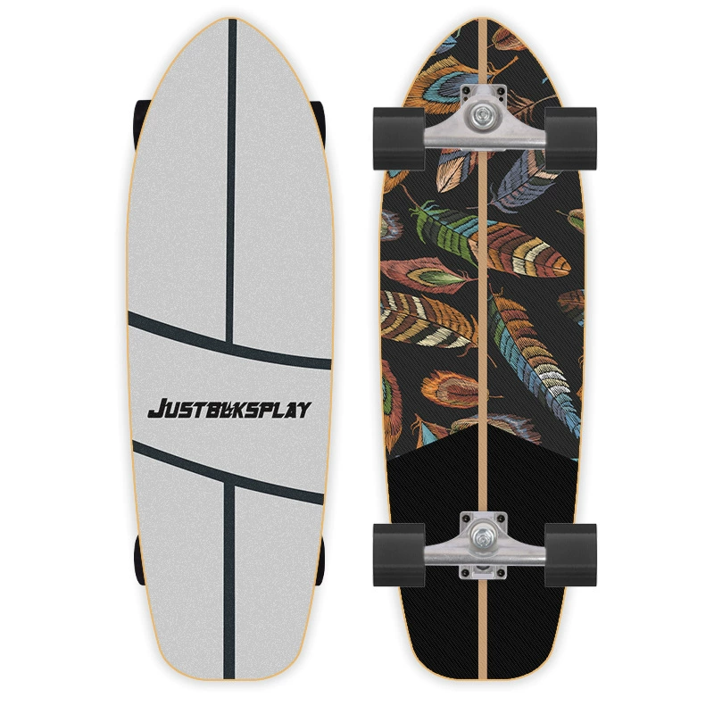 Лед Surfing Board Bridge Spring PU двойное рулевое управление SM Pusher симулятор серфинга скейтборд