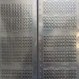 对讲机锅仔片5mm16个按键带贴纸，功能键,圆形弹片。      dome片
