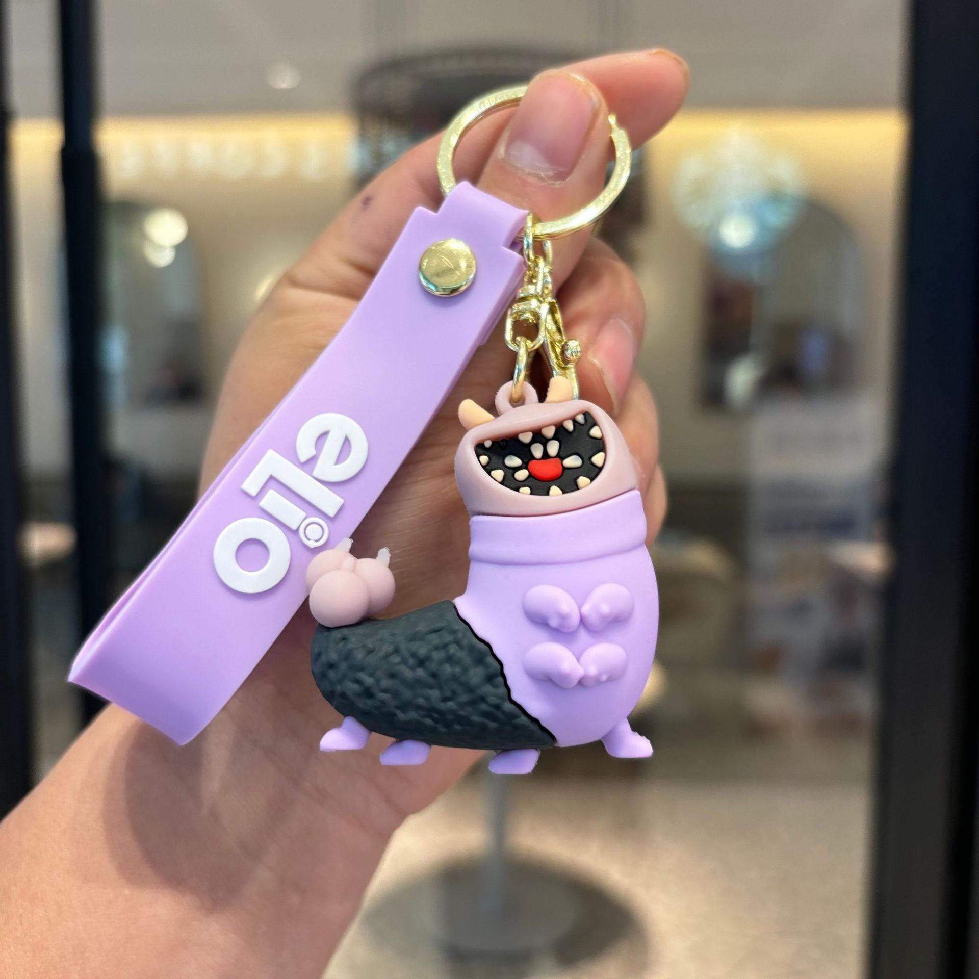 Cartoon transfronterizo Earth Envoy Keychain Colgante Keychain Car accesorios bolsos lindos para hombres y mujeres pequeños regalos