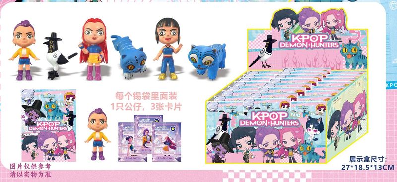 跨境 猎魔女团手办公仔明星拆拆乐摆件周边游戏公仔盲袋盲盒|undefined