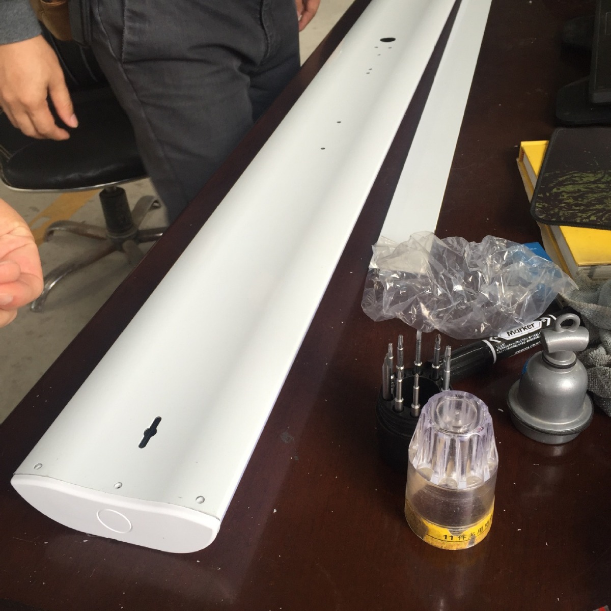 吊顶灯铝外壳学校吊顶灯护眼灯黑板灯教机构学校专用照明家用照明