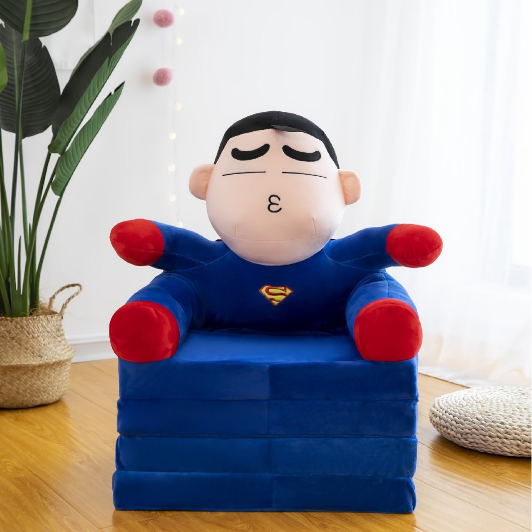 Sofá plegable para niños nuevo al por mayor creativo jardín de infantes bebé asiento plegable regalo de estudio siesta sofá cama