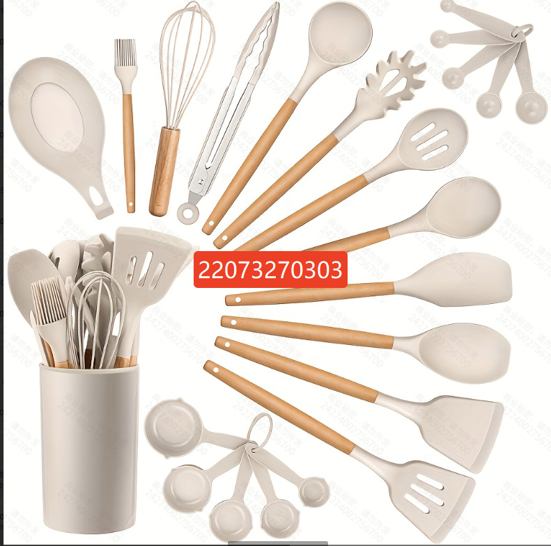 Edición luz utensilios de cocina 17 unidades traje medición espátula barril herramientas Cocina