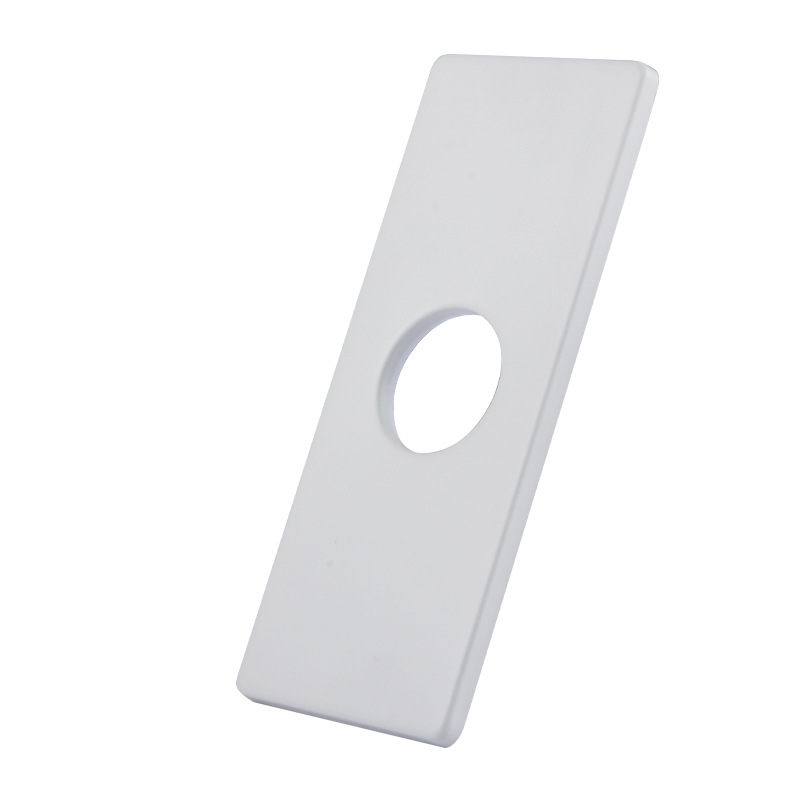 Suministro directo de fábrica 304 acero inoxidable cepillado grifo de la cocina 10 pulgadas placa decorativa baño base 6 pulgadas cubierta