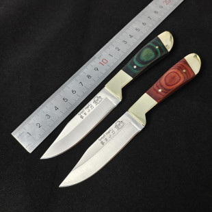 Mongolian handle mutton knife hand meat knife barbecue outdoor knife split express fruit knife meat slice knife wholesale