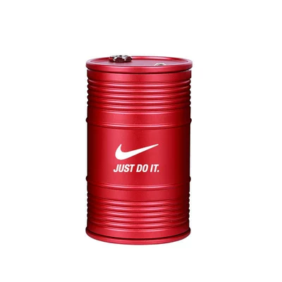 Car ashtray: Car Metal Flip Cover - big-hook-red-ashtray