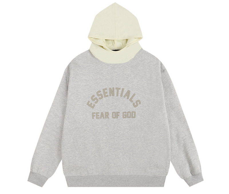 クロスボーダーfear of god fog essentials潮牌衛衣oversizeカップル綿パーカー|undefined