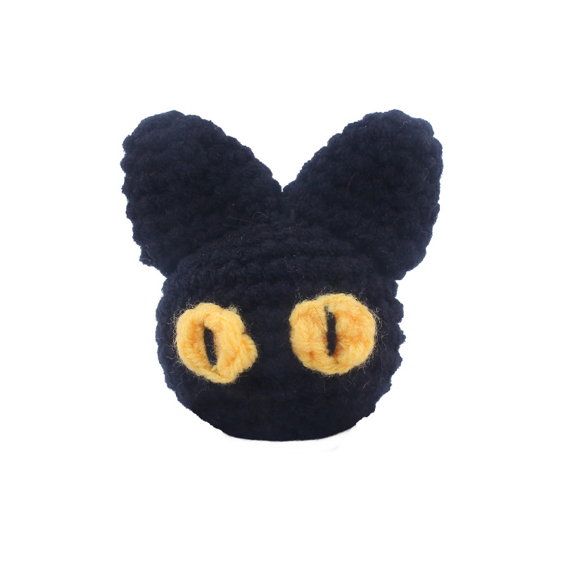 Nueva mano de ganchillo animal mordedor Super lindo animal cabeza los niños chupete cadena juguete Accesorios