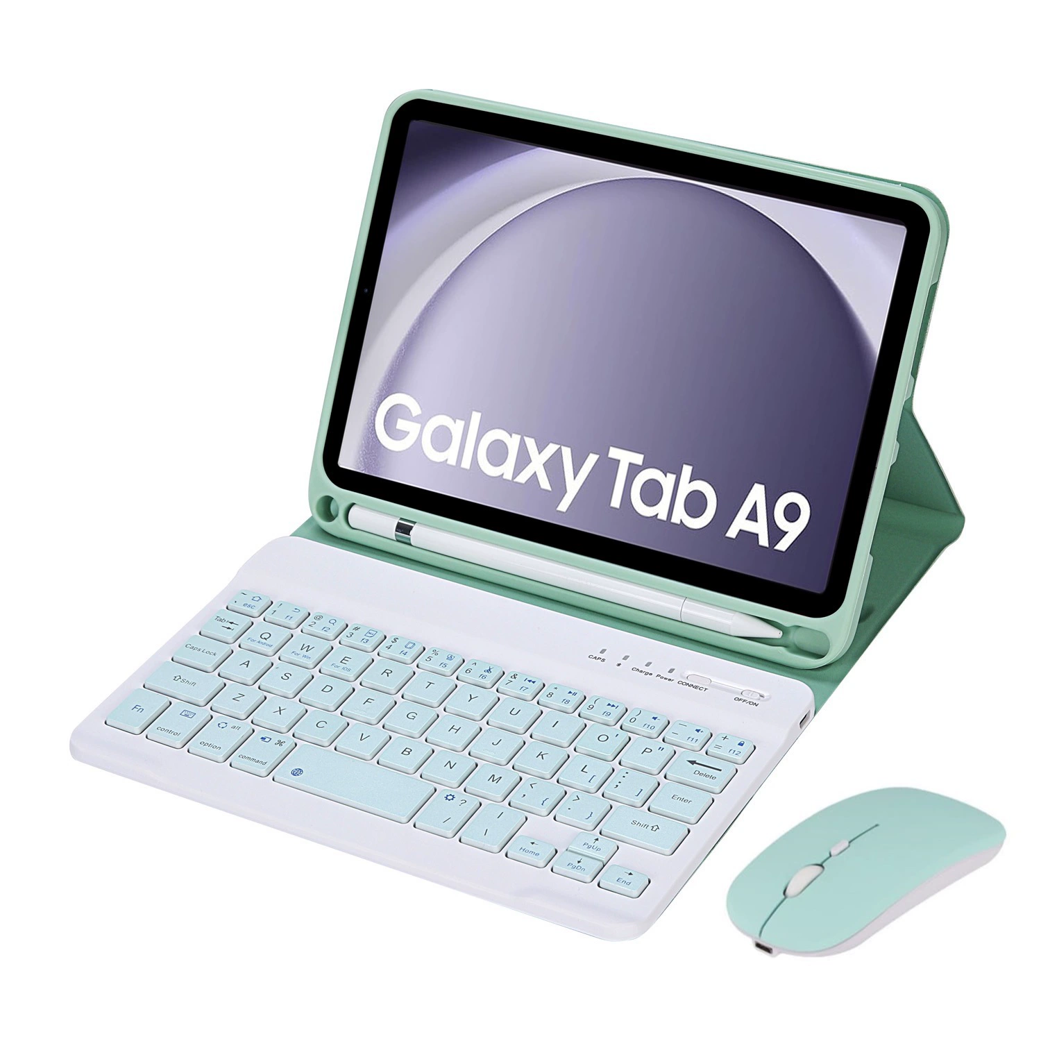 Keyboard Case (Samsung) — Compatible with Tab A9 / A9 Plus / S Series, Bluetooth detachable keyboard