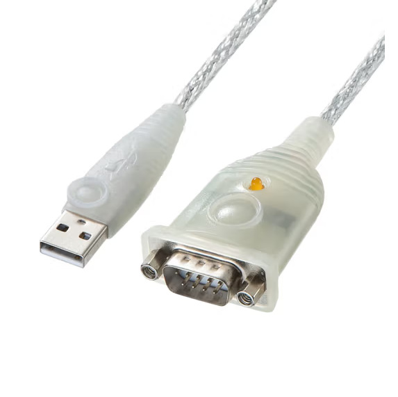 SANWA SUPPLY山业USB-RS232C转换线USB A公头DB9公头USB-CVRS9HN