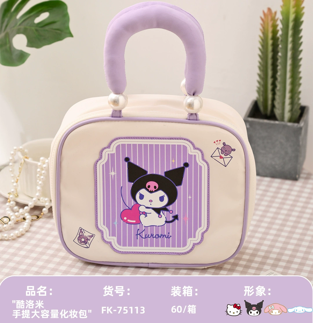 Клатч-органайзер Sanrio, подлинная косметичка, вместительный кошелёк
