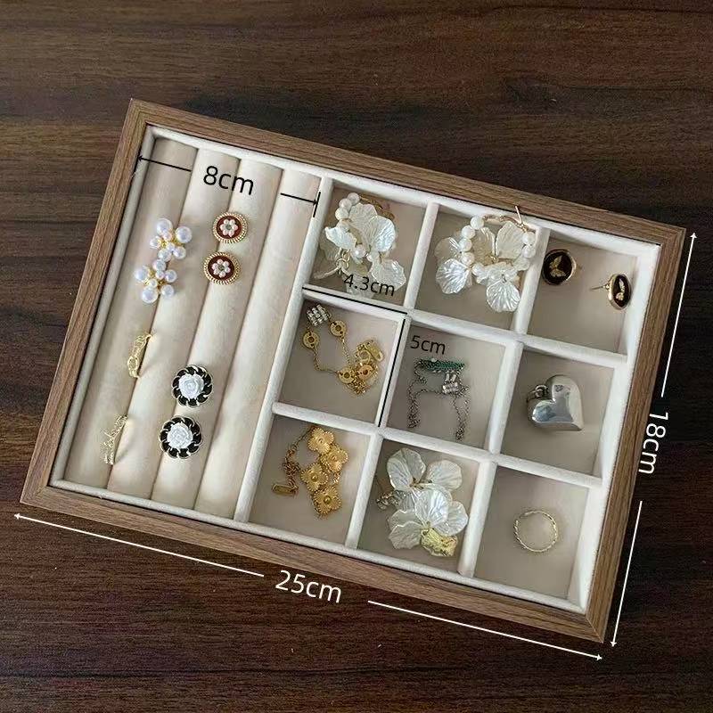 [dual-purpose plate] walnut wood grain; [walnut wood grain 25*18*2.6cm]