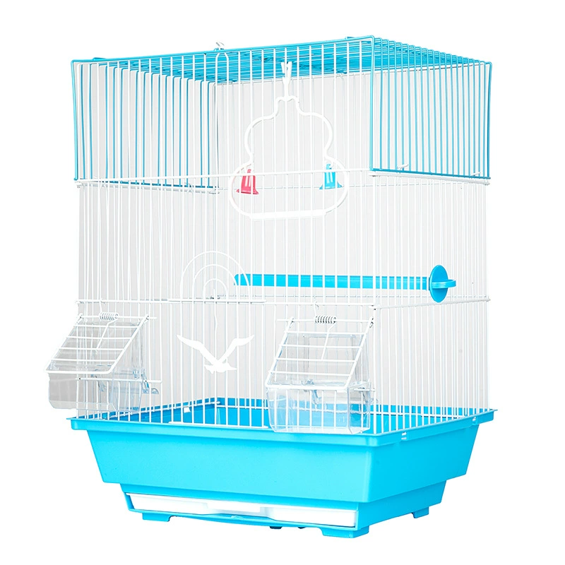Птица-воробье-ворона клетка «Tiger Parrot Bird Cage Wing Bird Eye Eyes Xuanfeng Peony Small Villa Metal Watching Cage Cage 20»