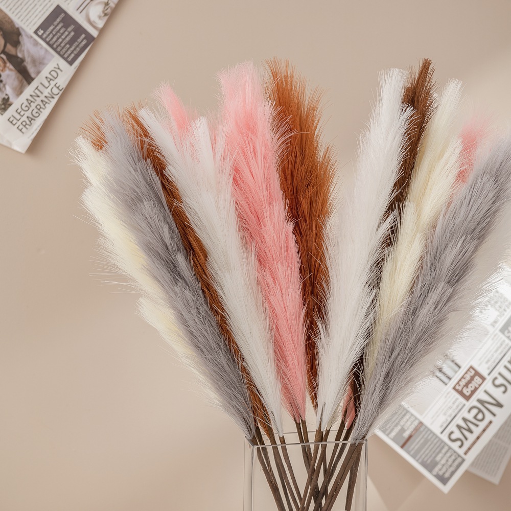 漫妮潘帕斯草蘆葦草INS仿真花家居裝飾跨境婚慶批發假花MW61212