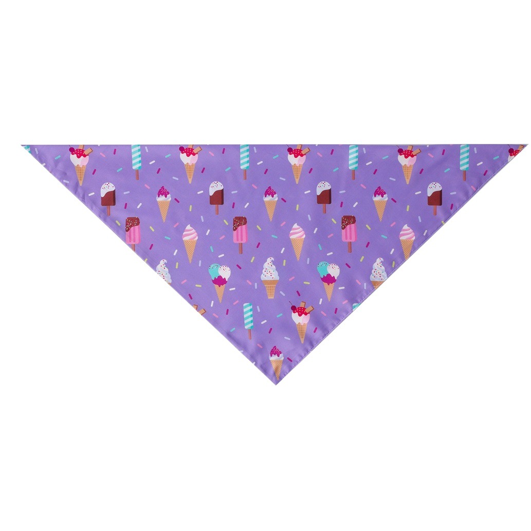 Tanpopo transfronteriza nueva primavera y verano mascota saliva toalla perro triángulo toalla accesorios para mascotas bufanda fresca