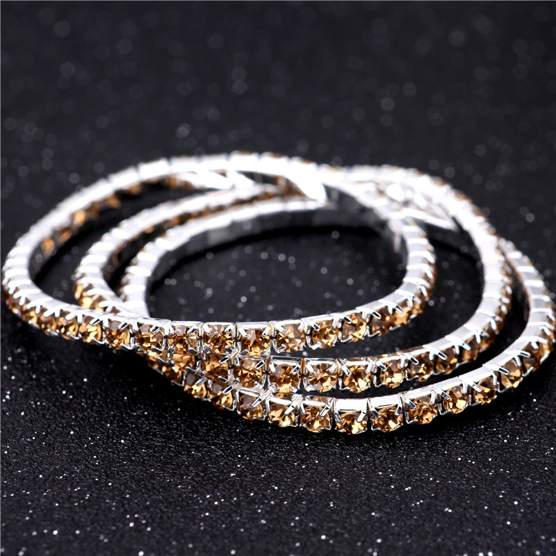 Simple Style Geometric Crystal Rhinestone Gem Bracelets display picture 33