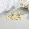 Small design advanced retro earrings jade, trend of season, high-quality style